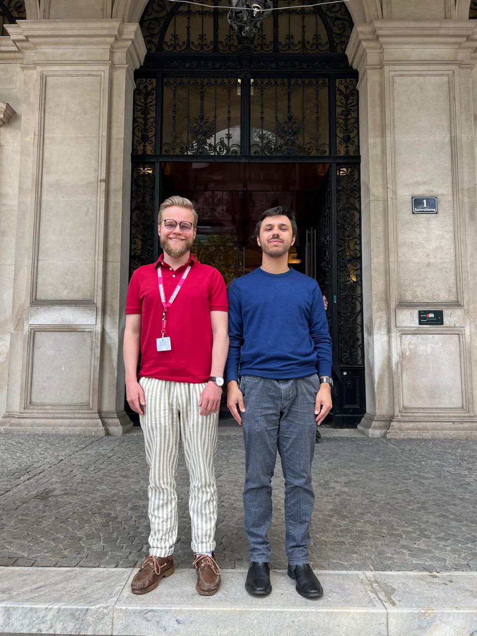 Markus und Andrey in Wien, Mai 2024